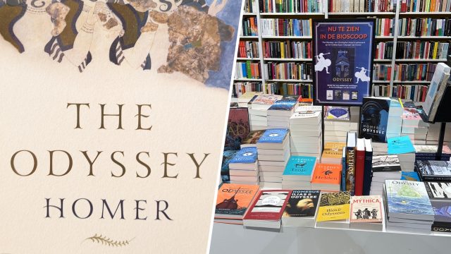 Utrechtse boekhandels profiteren van populariteit film The Odyssey