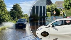 Vinkeveen kampt met wateroverlast na zware regenval