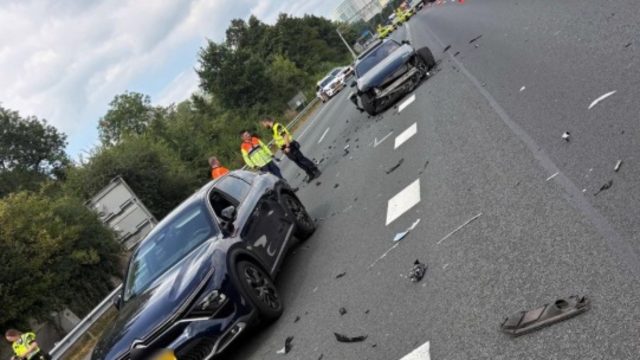 Vertraging op A27 en A12 door ongevallen bij Lunetten en De Meern