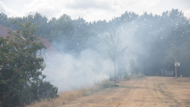 Brand in Baarn vermoedelijk door brandstichting