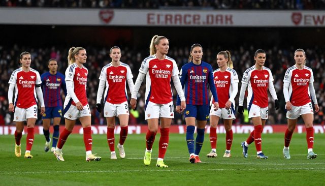 Arsenal WFC en FC Barcelona Femení: 11 speelsters in actie