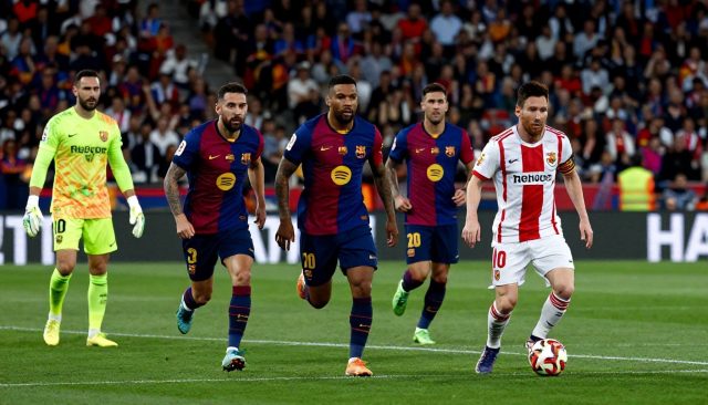 Barcelona start met vier aanvallers tegen Mallorca