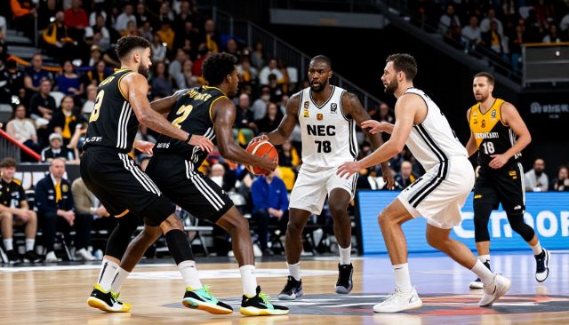 NEC Utrecht wint met 92-78 van Donar