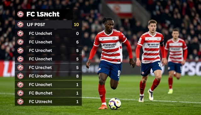 PSV neemt 10 punten voorsprong op FC Utrecht in de Eredivisie