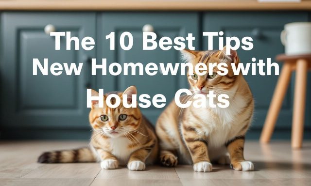 De 10 Beste Tips voor Nieuwe Huiseigenaren met Huiskatten