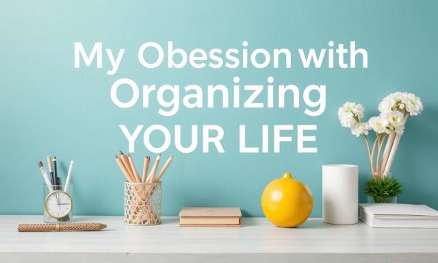 Mijn Obsessie met Het Organiseren van Mijn Leven