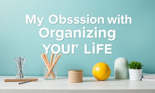 Mijn Obsessie met Het Organiseren van Mijn Leven