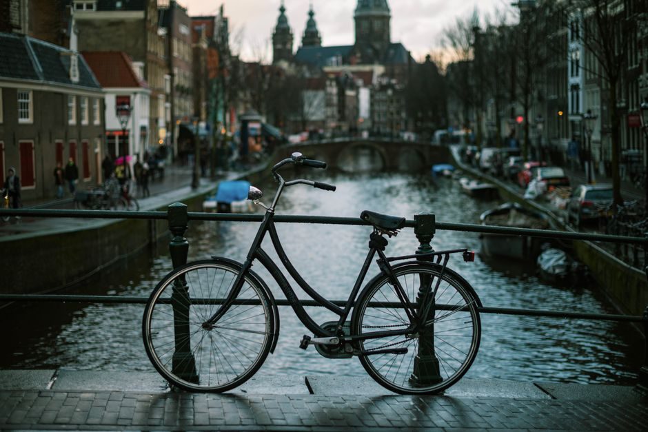 Sparta U4 crèmewit stadsfiets - in topstaat