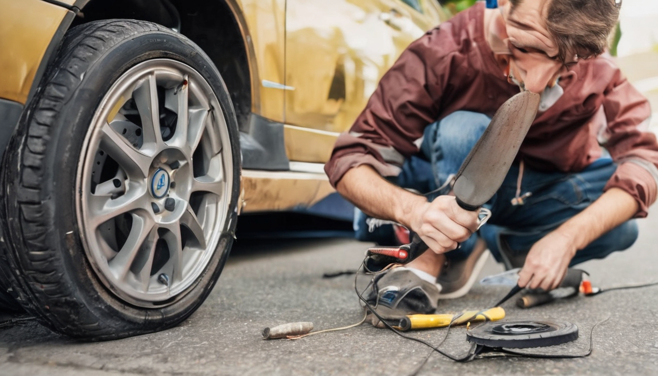 Hoe Je een Platte Band Snel en Efficiënt Zelf Vervangt: Tips voor Beginners