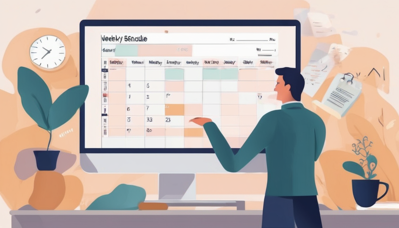 Hoe Maak Je als Expat een Efficiënte Weekplanning die Stress Vermindert?