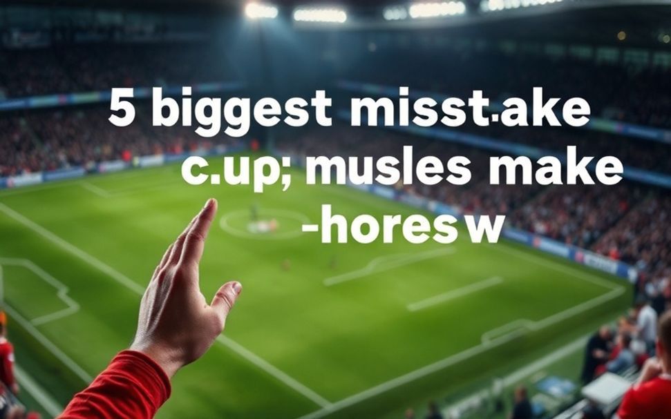 De 5 grootste fouten die clubs maken in de KNVB Beker – en hoe je ze vermijdt*