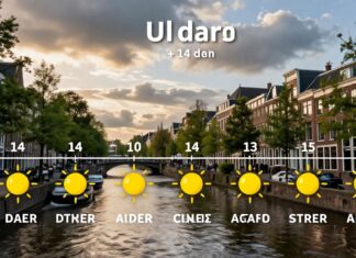 Zonnig begin, regenachtig einde voor Utrecht in 14 dagen