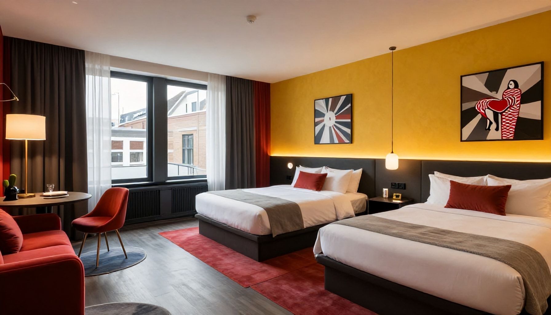 196 unieke kamers vol energie