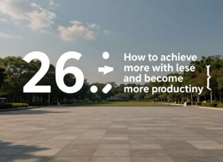 26: Hoe je met minder tijd meer bereikt en productiever wordt