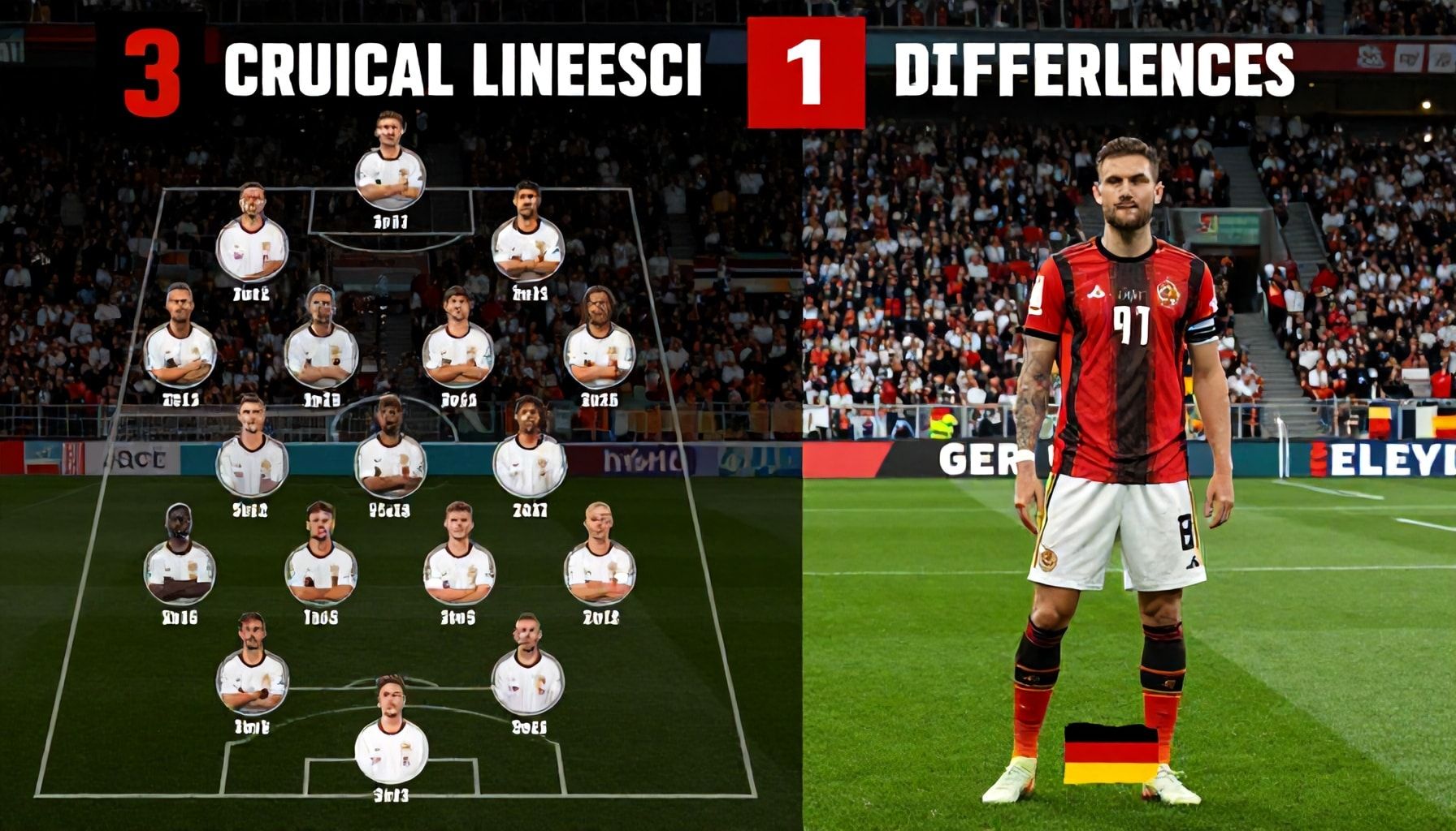 5 cruciale verschillen tussen de Duitse en Nederlandse opstellingen die de wedstrijd zullen bepalen*