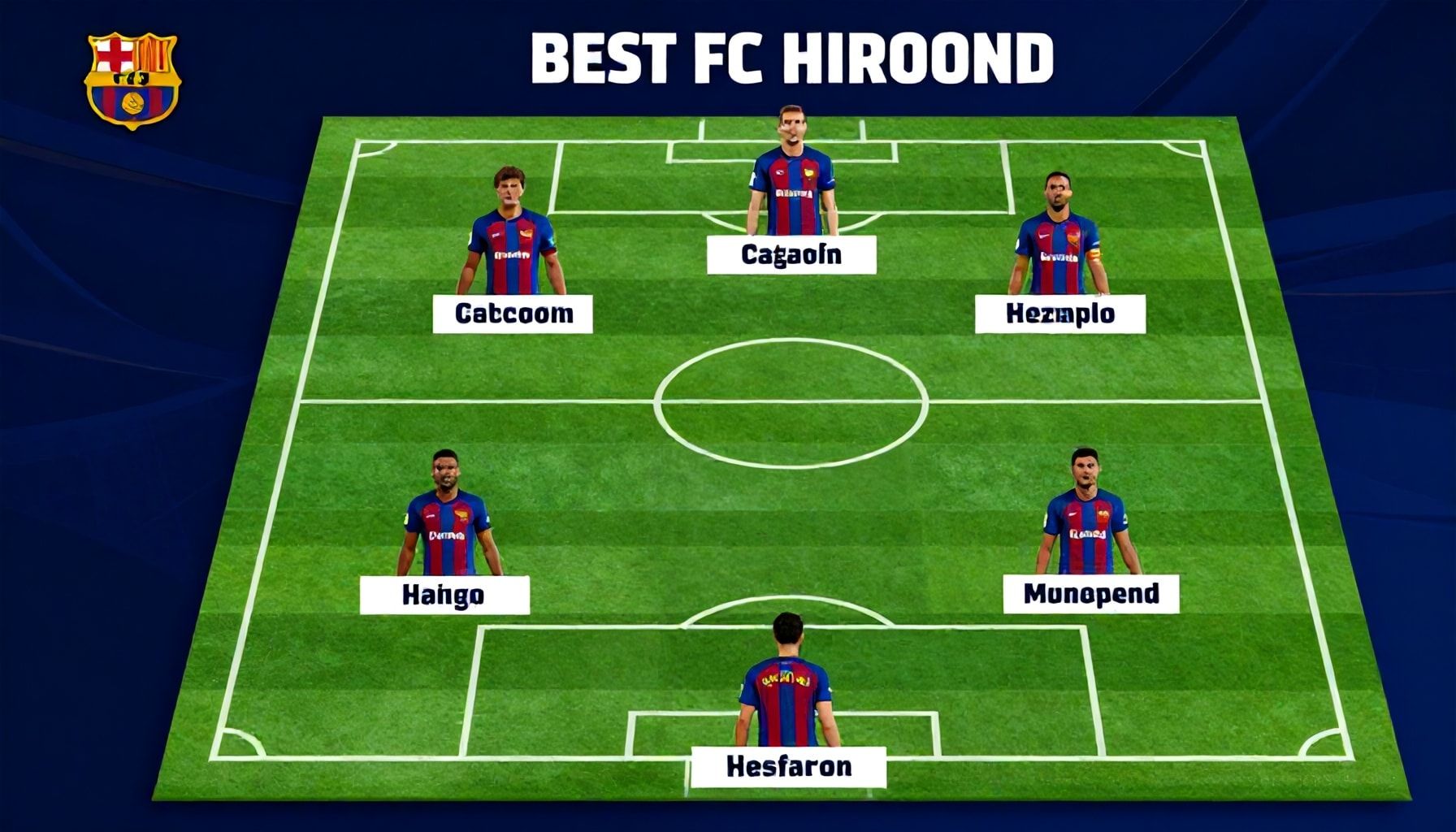 5 manieren om de beste FC Barcelona-opstelling te kiezen voor elke tegenstander*