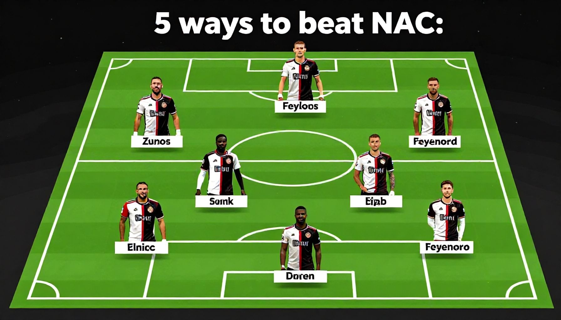 5 manieren om NAC te verslaan: Feyenoord’s meest effectieve opstellingen*