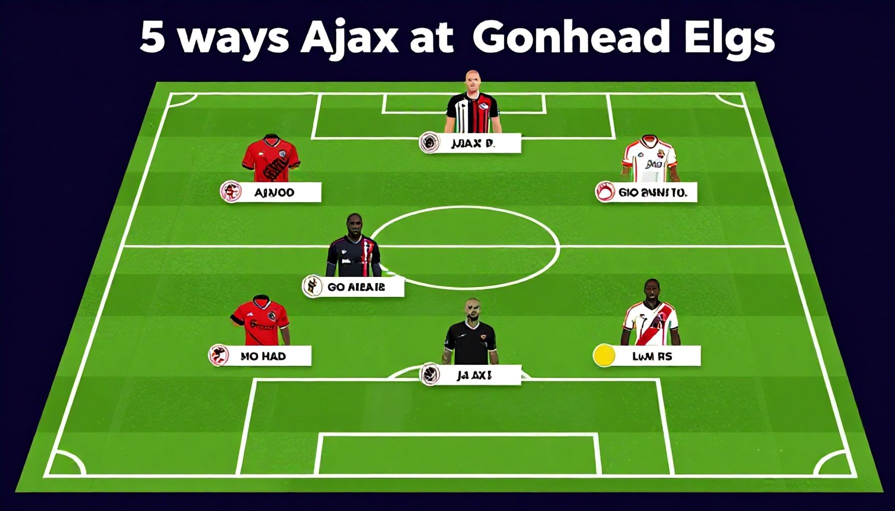 5 manieren waarop Ajax en Go Ahead Eagles hun opstelling kunnen optimaliseren*