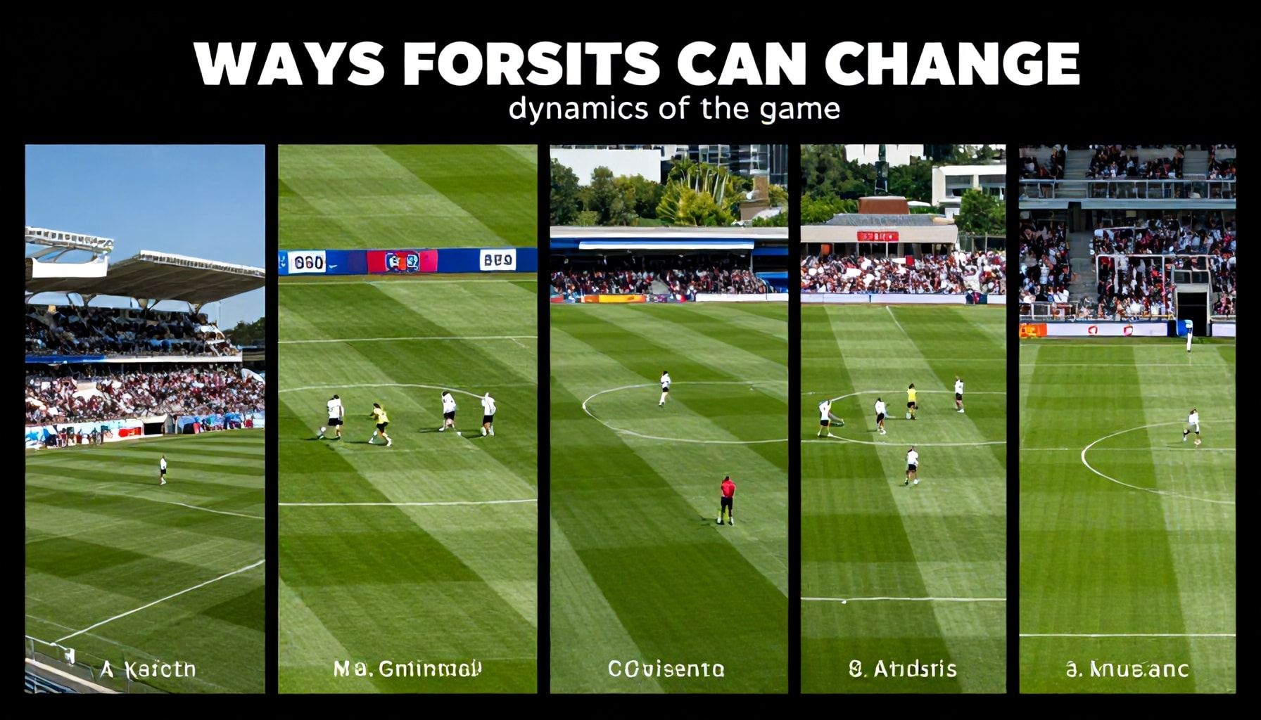 5 manieren waarop deze opstellingen de dynamiek van het spel kunnen veranderen*