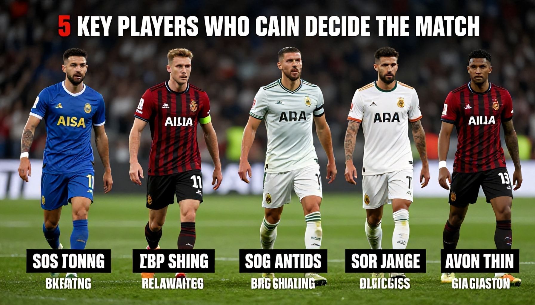 5 Sleutelspelers die de wedstrijd kunnen beslissen: Wie je moet volgen*