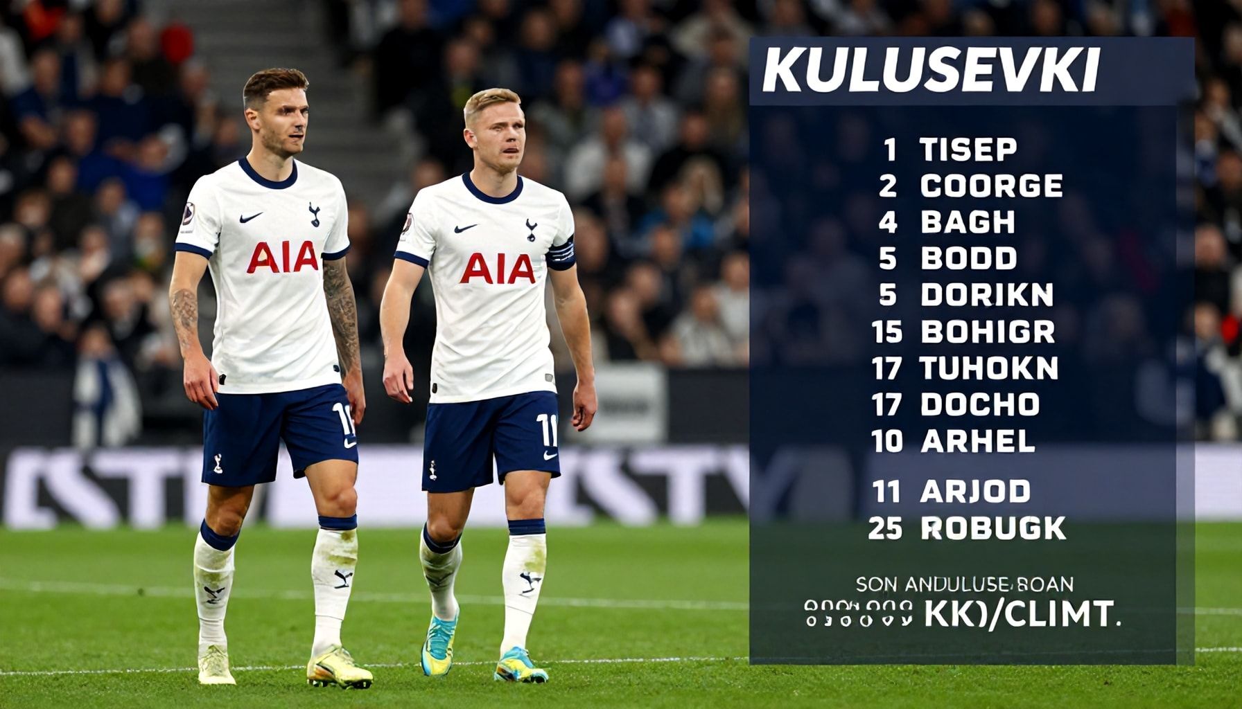 Aanval: Son en Kulusevski als spitsduo