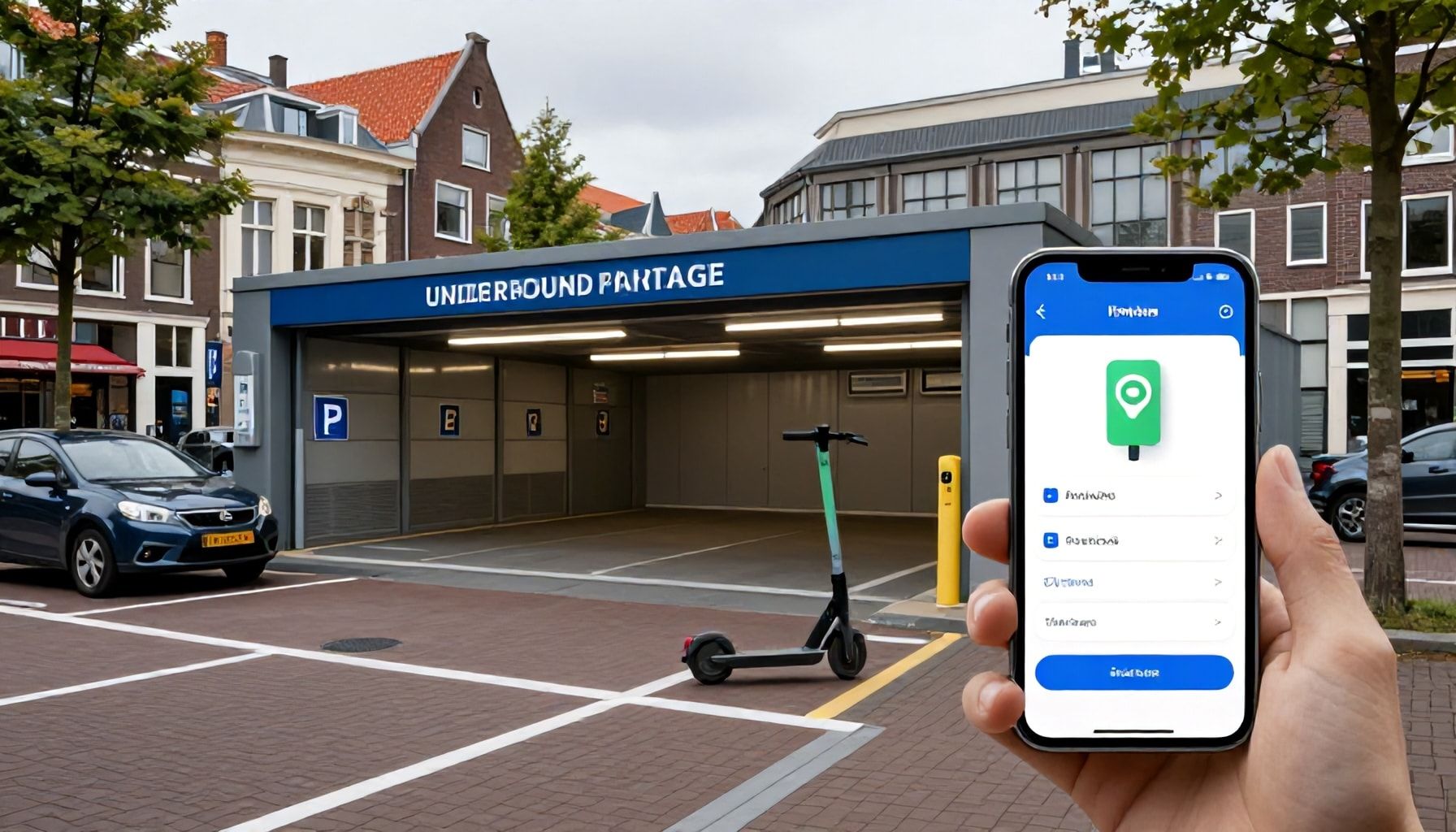 Alternatieven voor parkeren in de stad