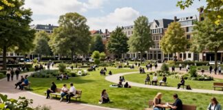Utrecht opent 100 miljoen euro park in hart van stad