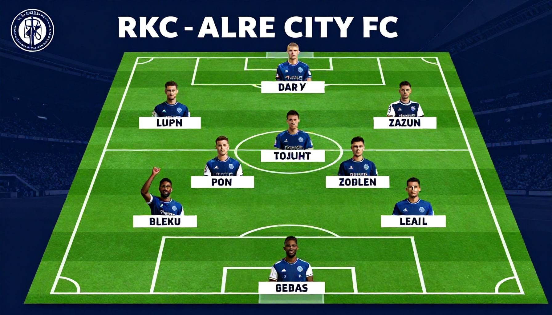 De 5 meest effectieve RKC Almere City FC-opstellingen voor tactisch overgewicht*