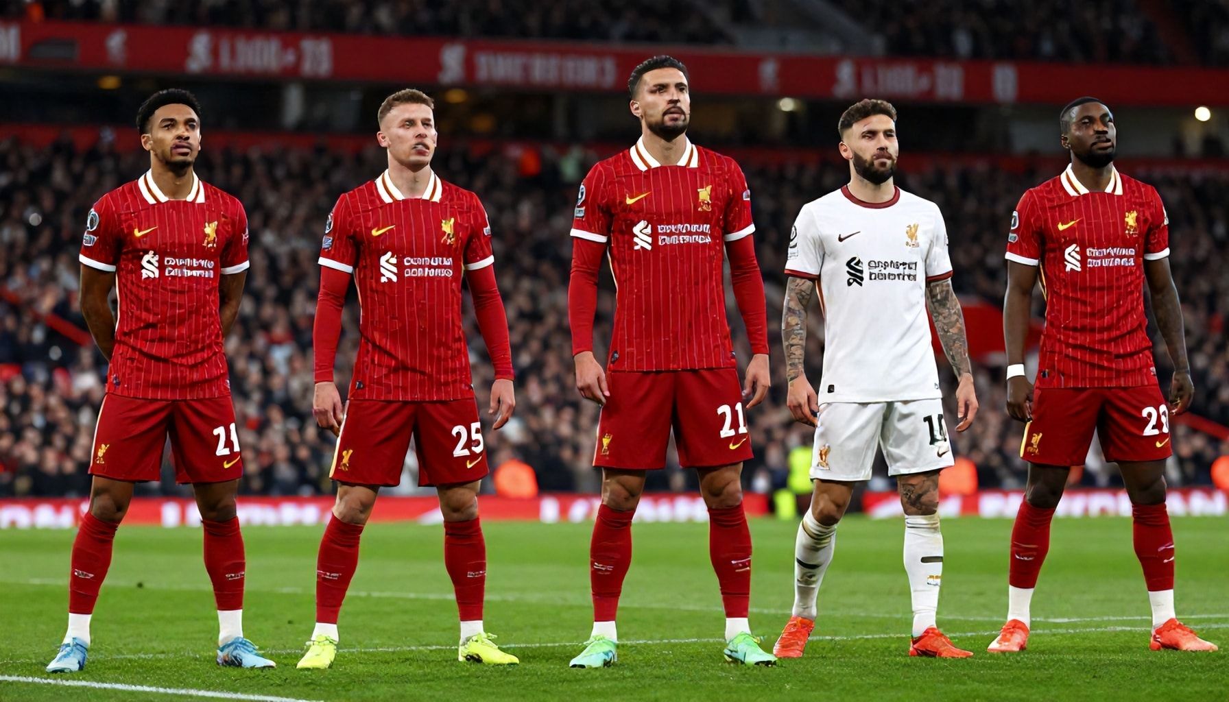 De 5 sleutelspelers die Liverpool moet opstellen voor de topwedstrijd*