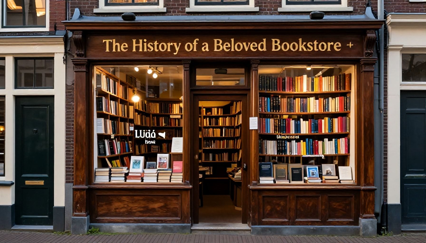 De geschiedenis van een geliefde boekenwinkel