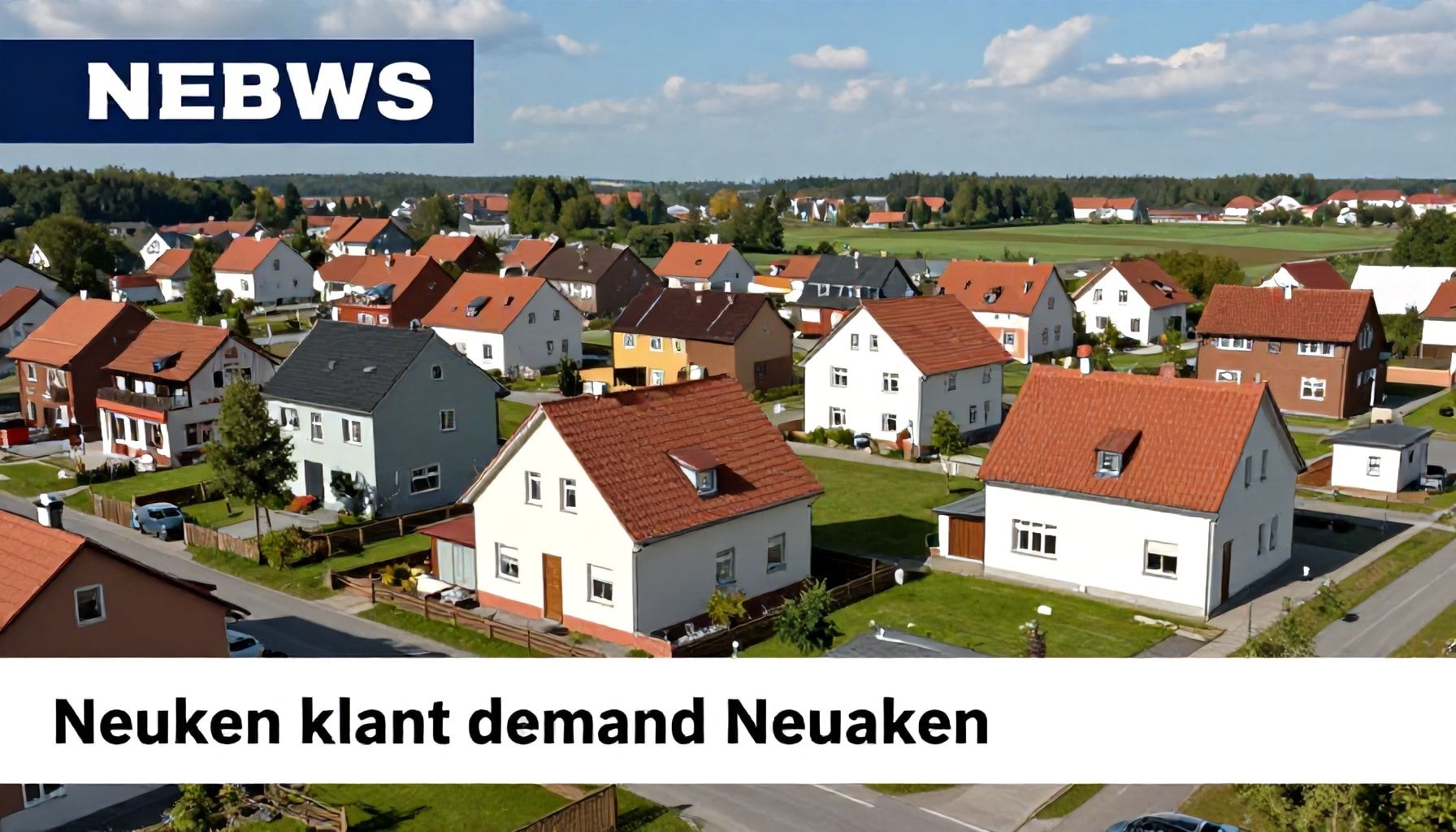 De groeiende behoefte aan woningen in Neuken