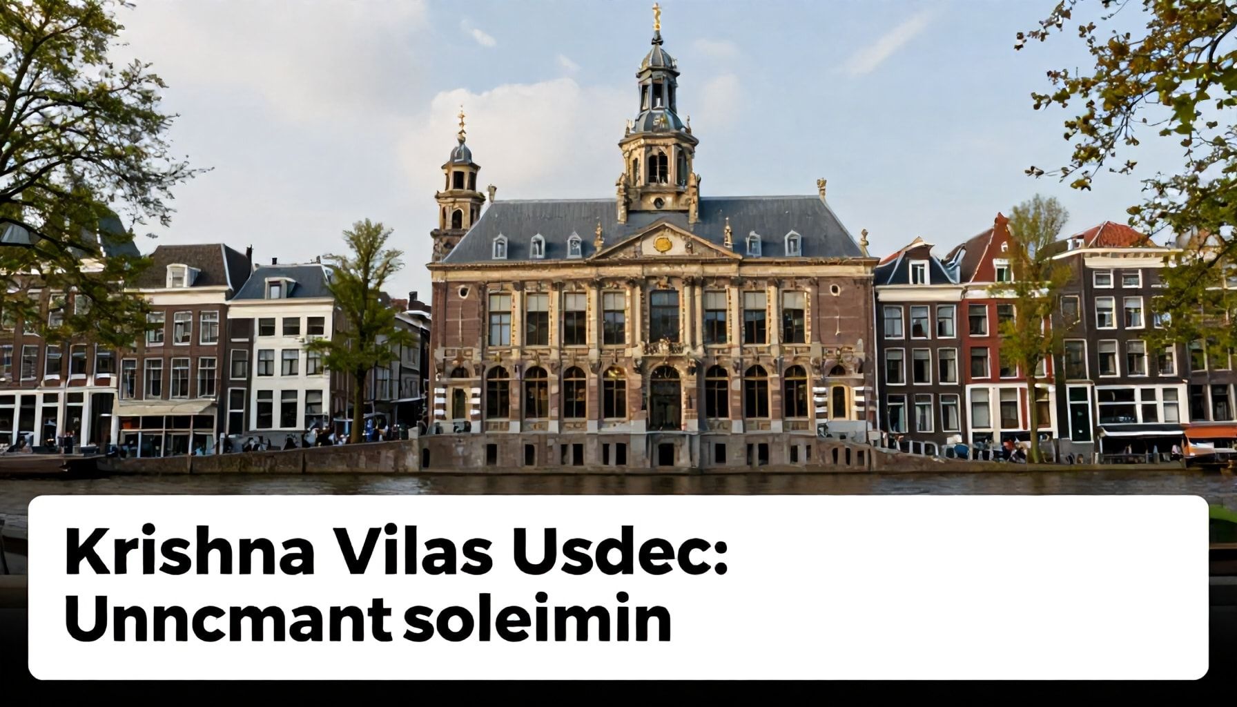 De historische achtergrond van Krishna Vilas