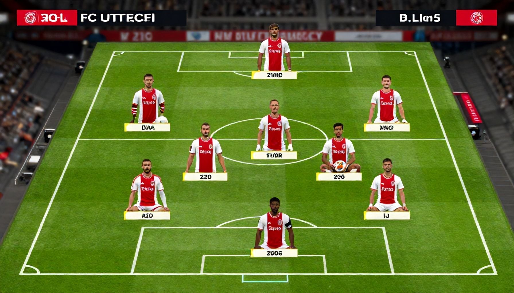 De perfecte opstelling van Ajax: Hoe ze FC Utrecht kunnen verslaan*