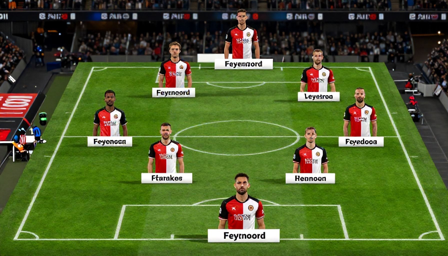 De perfecte opstelling van Feyenoord: Hoe ze Inter kunnen verslaan*