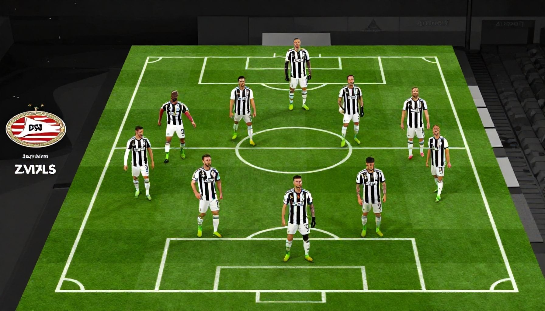 De perfecte opstelling van Juventus: Hoe ze PSV kunnen domineren"*