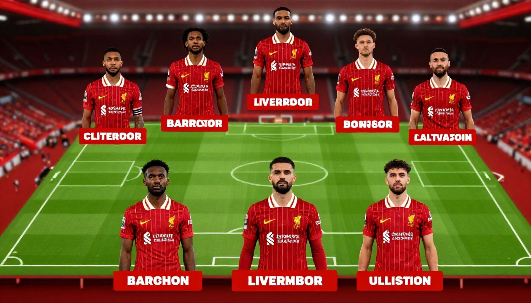 De perfecte opstelling van Liverpool FC: Waarom deze 11 spelers het verschil maken*