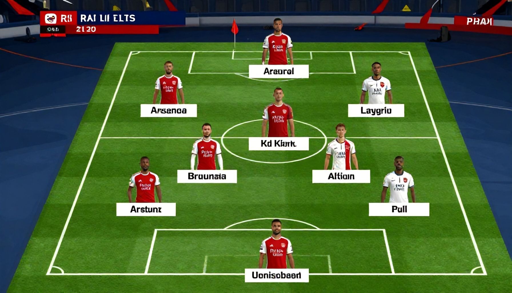 De perfecte opstelling van PSG: Hoe ze Arsenal kunnen verslaan*
