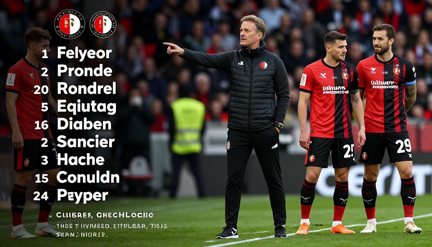 De tactische benadering van beide trainers