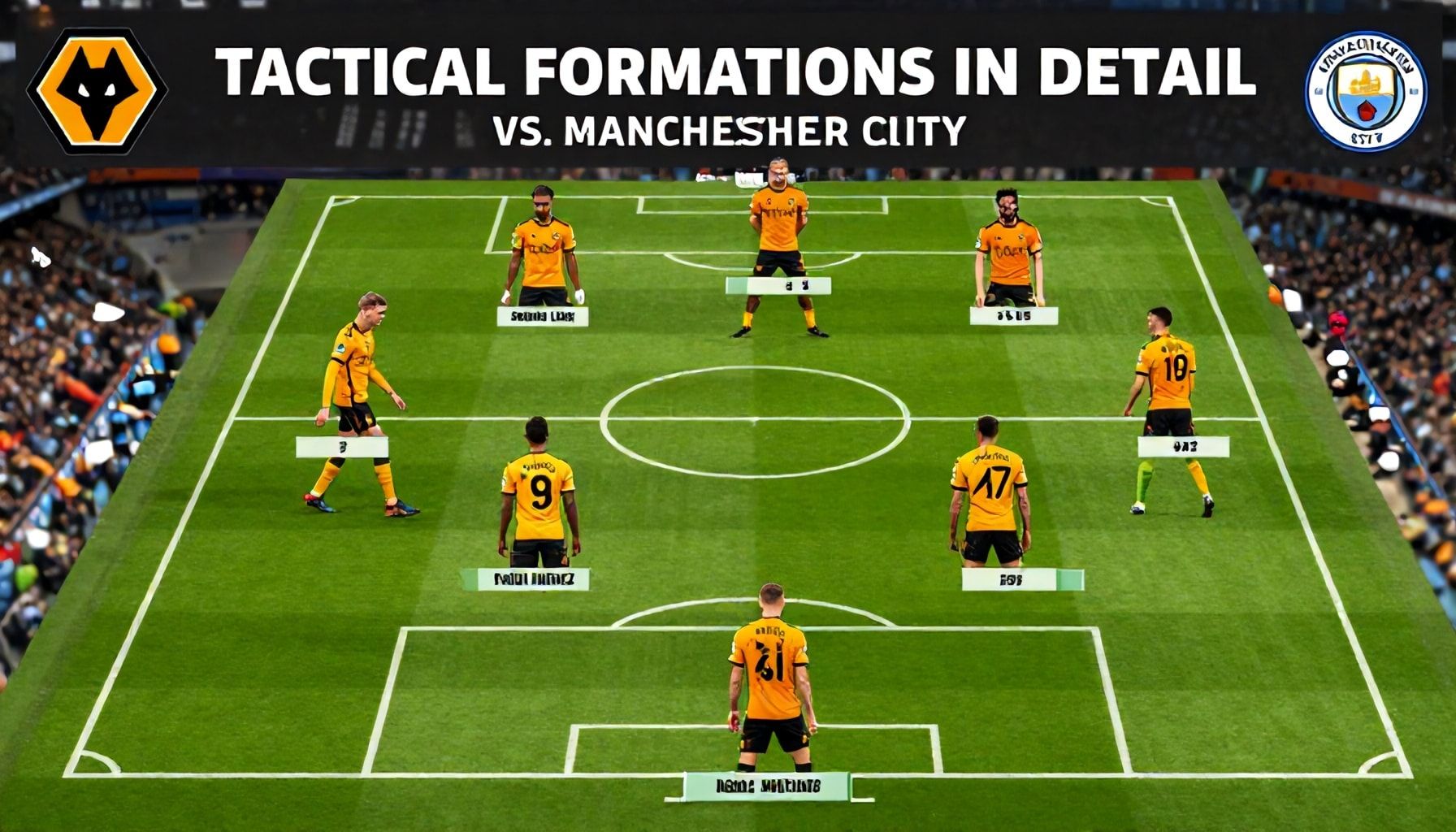 De tactische opstellingen in detail