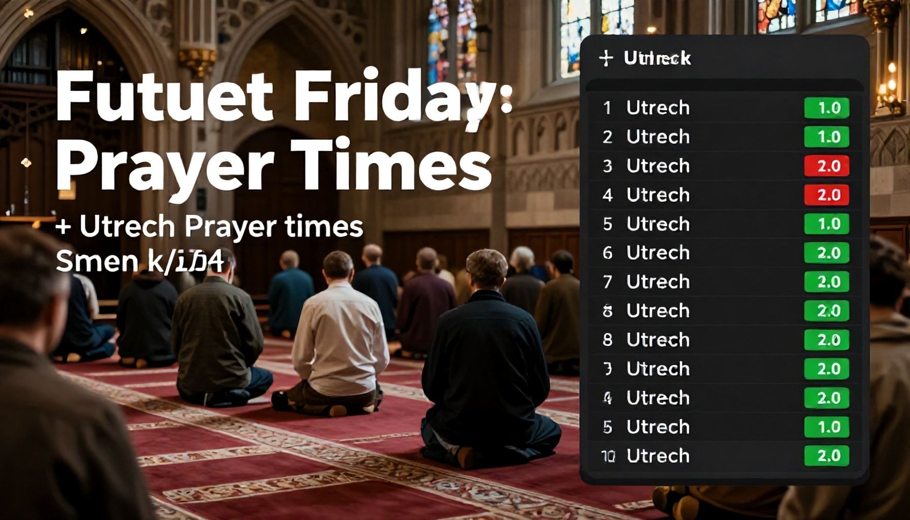 De toekomst van vrijdaggebeden in Utrecht