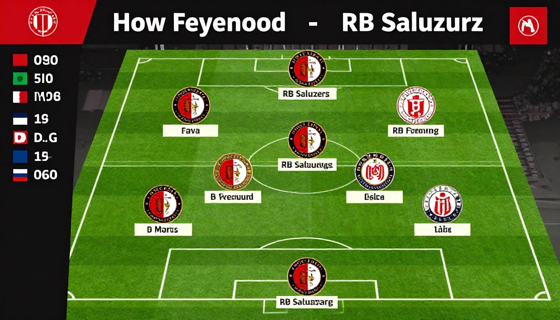 De ultieme gids: Hoe Feyenoord en RB Salzburg hun opstellingen optimaal inzetten voor de wedstrijd*