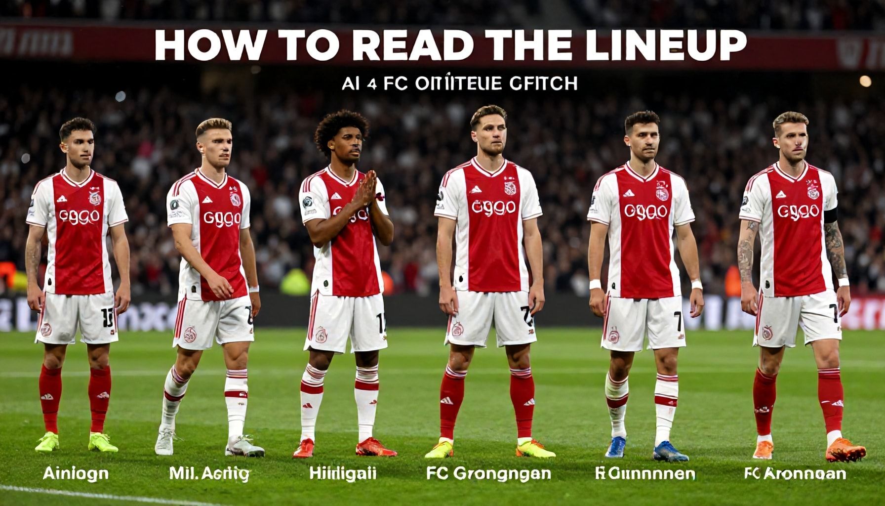 De Ultimate Gids: Zo Lees Je de Opstellingen van Ajax en FC Groningen voor de Wedstrijd*