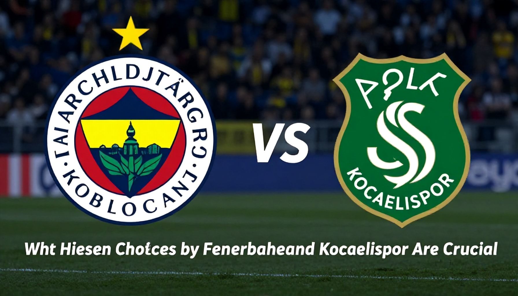 De Verborgen Strategieën: Waarom deze keuzes van Fenerbahçe en Kocaelispor cruciaal zijn*