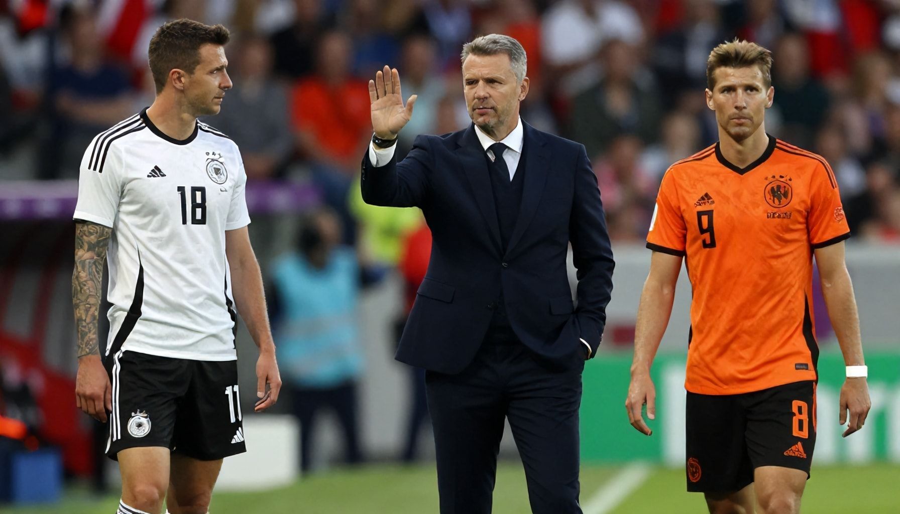De waarheid achter de tactische keuzes van de Duitse en Nederlandse bondscoaches*