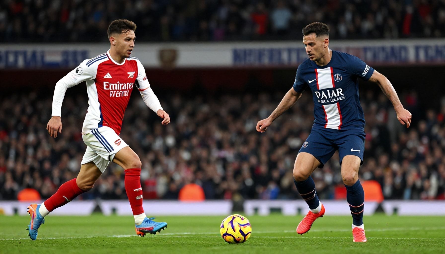 De waarheid over de middenveldstrijd: Hoe Arsenal en PSG elkaar uitdagen*