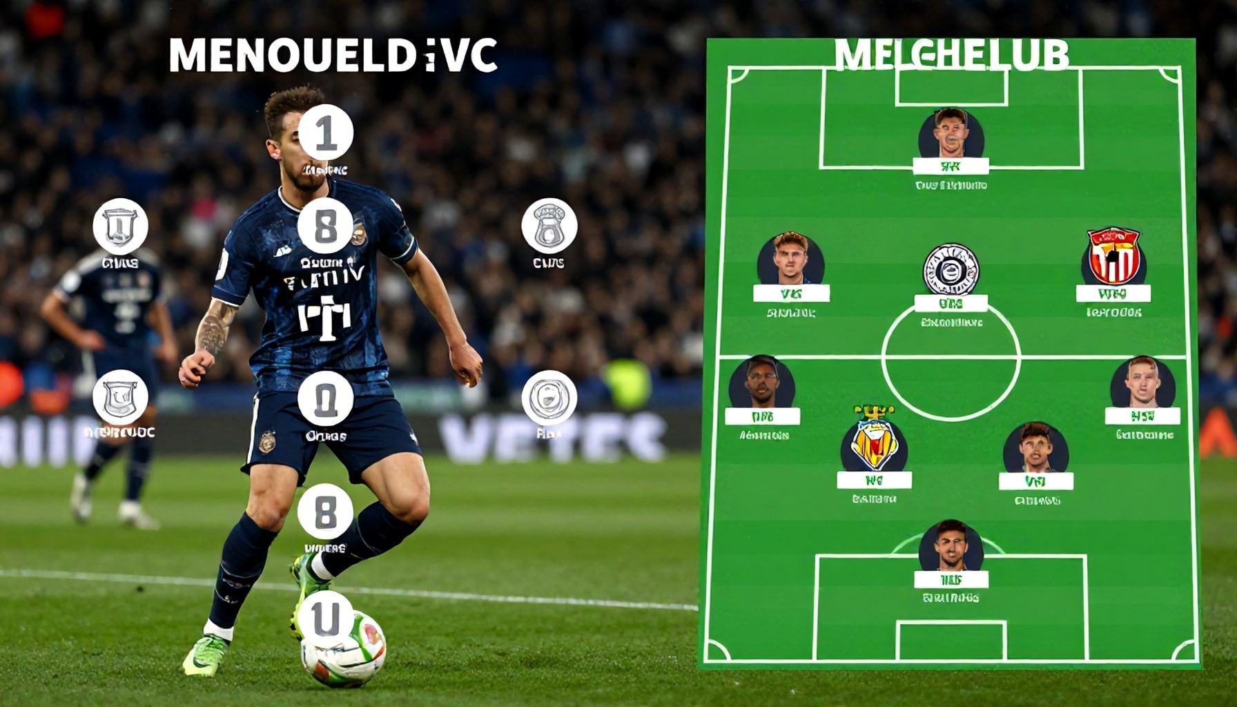 Dit is hoe beide clubs hun middenveld moeten opstellen voor een spannende wedstrijd*