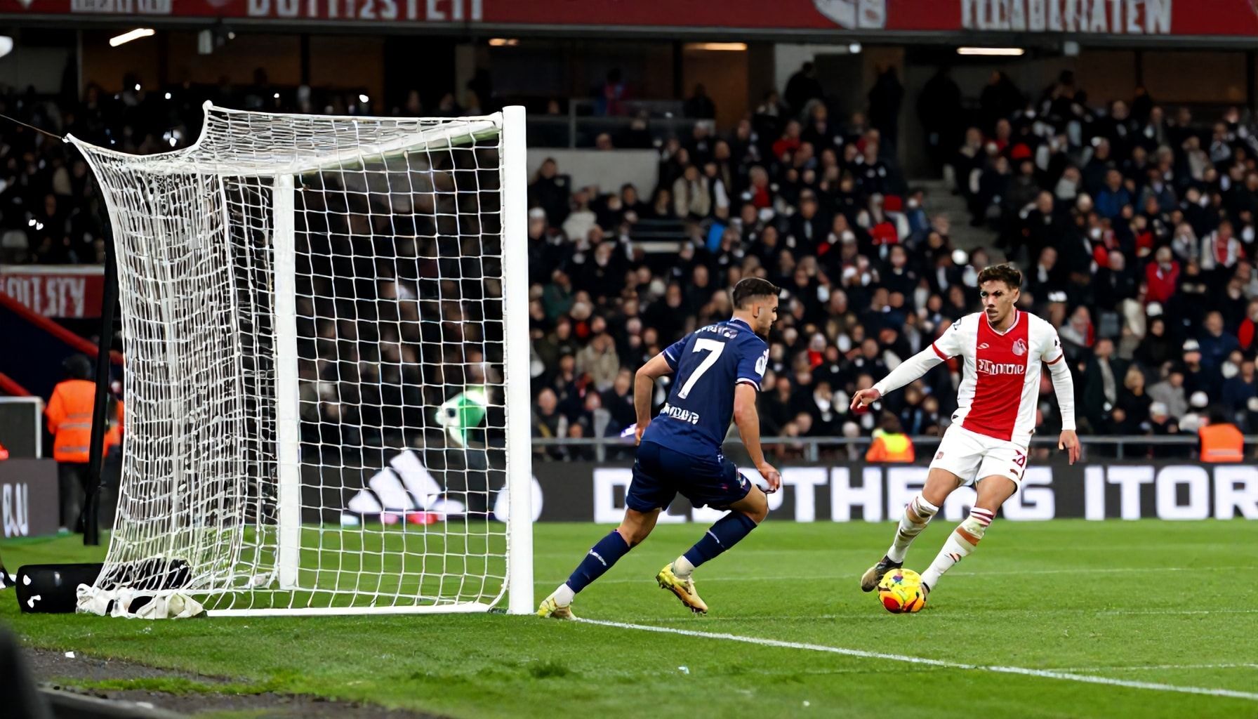 Doelpunt van Utrecht in eerste helft