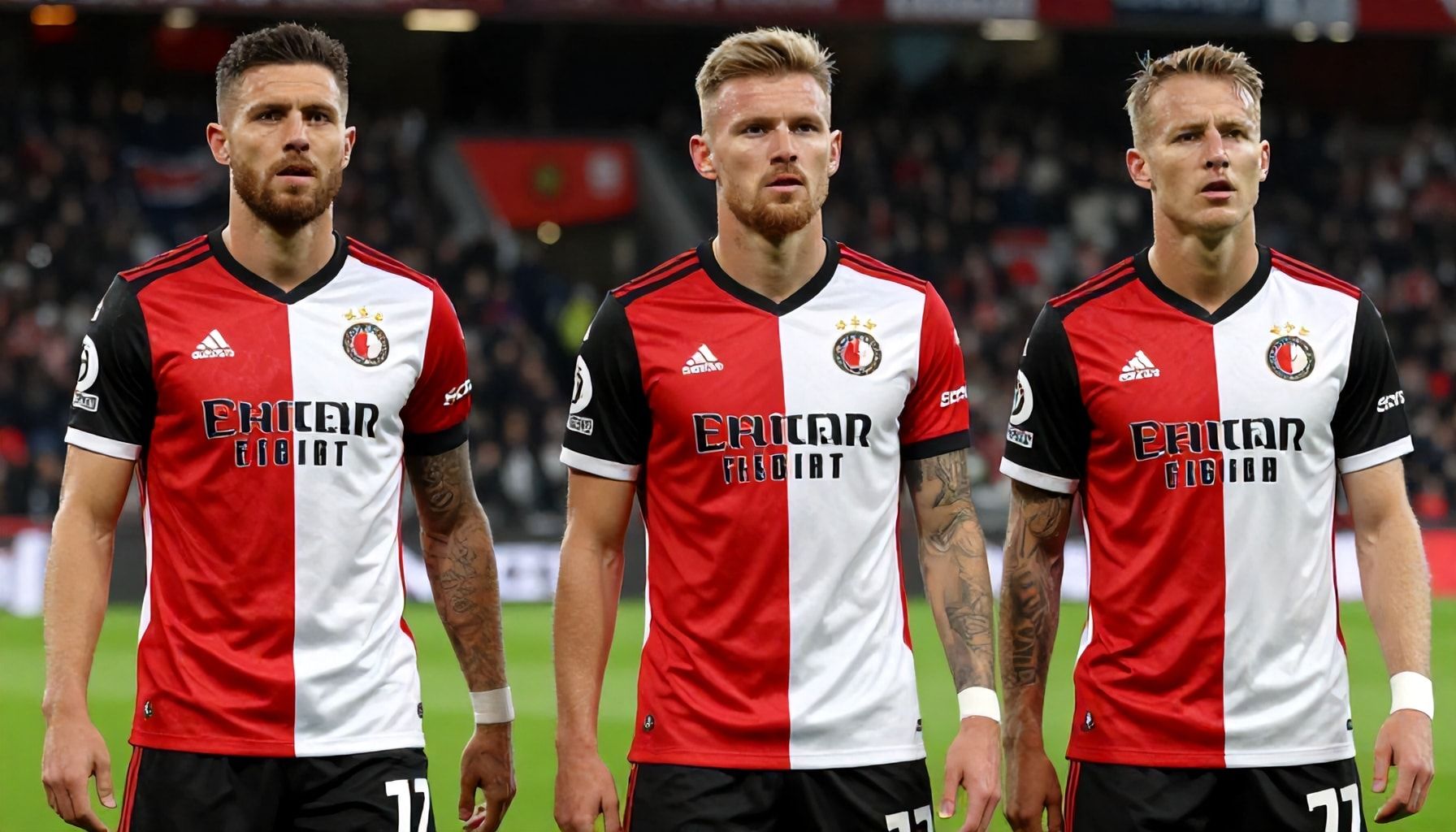 Drie spitsen in de startelf