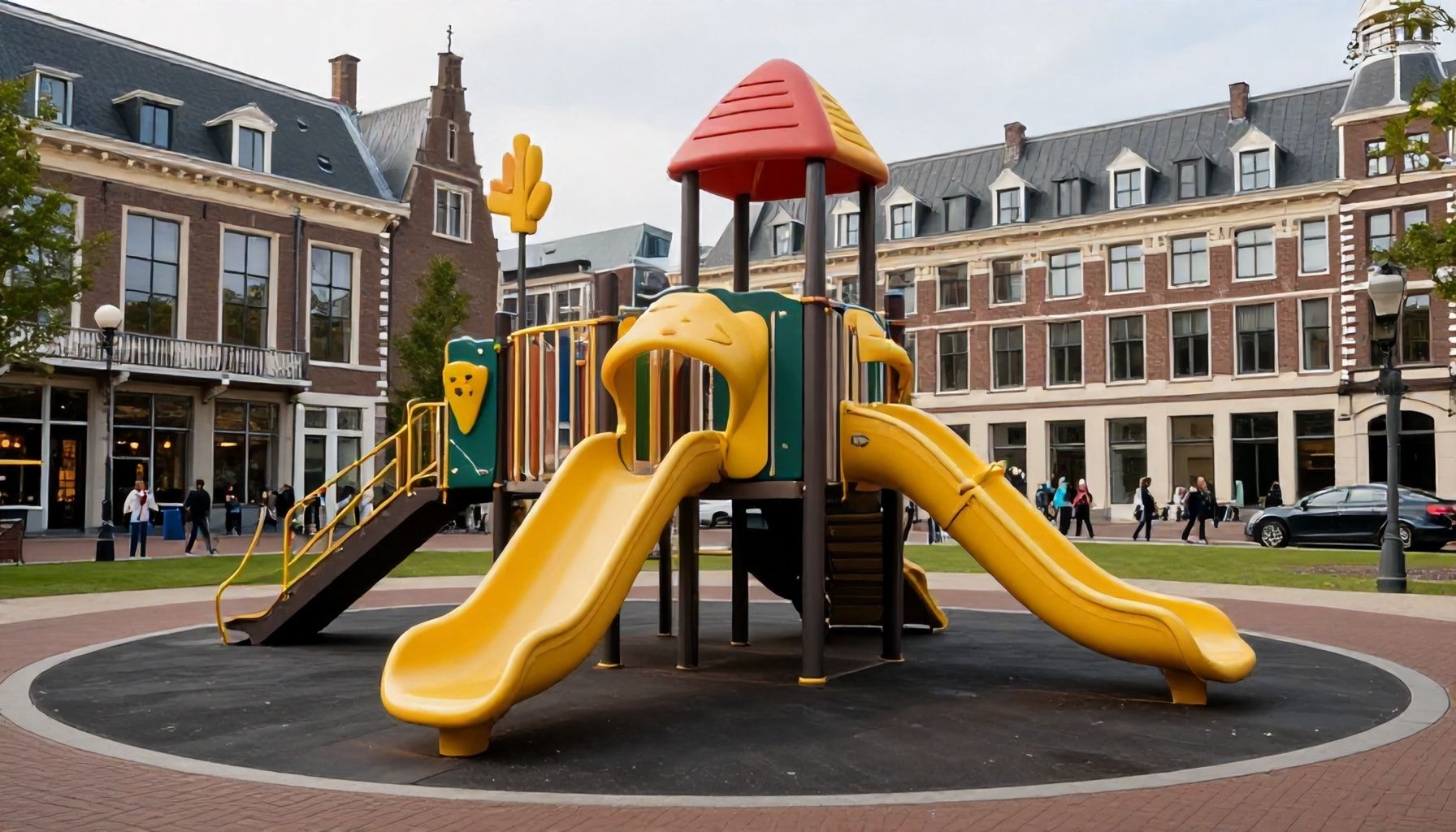 Een blik op de nieuwe speelzaal