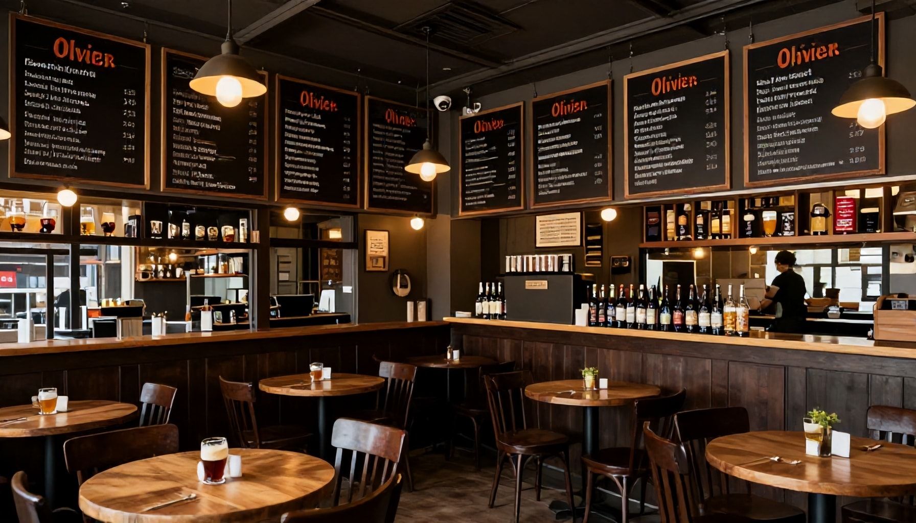 Een overzicht van de uitgebreide bierkaart